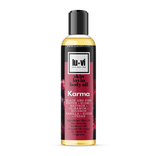 Karma: Inspired by YSL Baby Cat (Black and Pink pepper + Elemi + Saffron + Oibanum + Bourbon Vanilla + Suede +  Cedar)