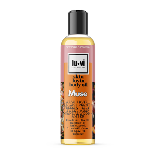 Muse (Star Fruit, Peach, Peony, Freesia, Lily, Sweet Musk, Sandalwood, Amber)